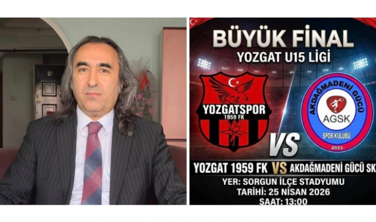 AKDAĞMADENİ GÜCÜ U15 FİNALİNDE SAHAYA ÇI..