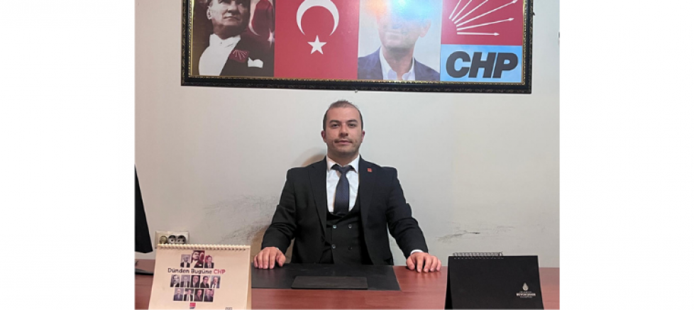 CHP Bayburt İl Başkanı Sercan Türker: “1..