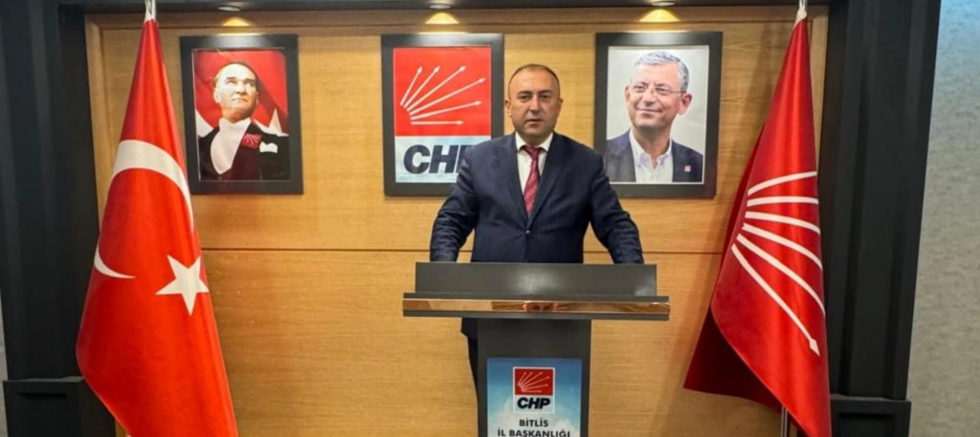 CHP Bitlis Merkez İlçe Başkanı Rahmetull..