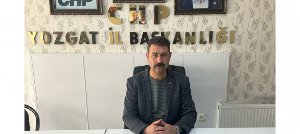 CHP Çayıralan İlçe Başkanı Mutullah Üstü..