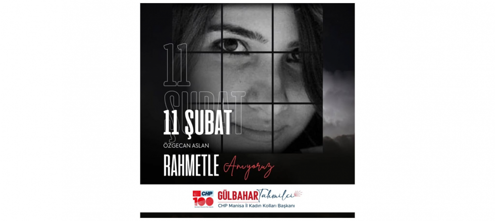 CHP Manisa İl Kadın Kolları Başkanı Tahm..