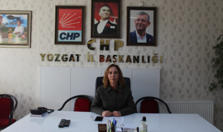CHP Yozgat İl Kadın Kolları Başkanı Sevk..