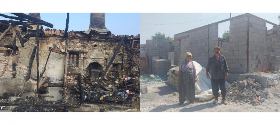 Evleri Yandı, Umutları Da Yıkıldı: “Bir ..