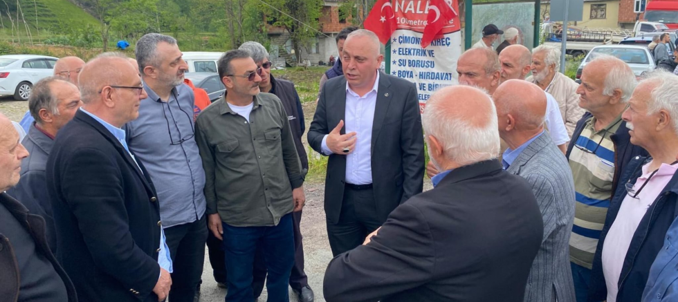 Kalkandere–Of–Hayrat Hattında Yol İsyanı..