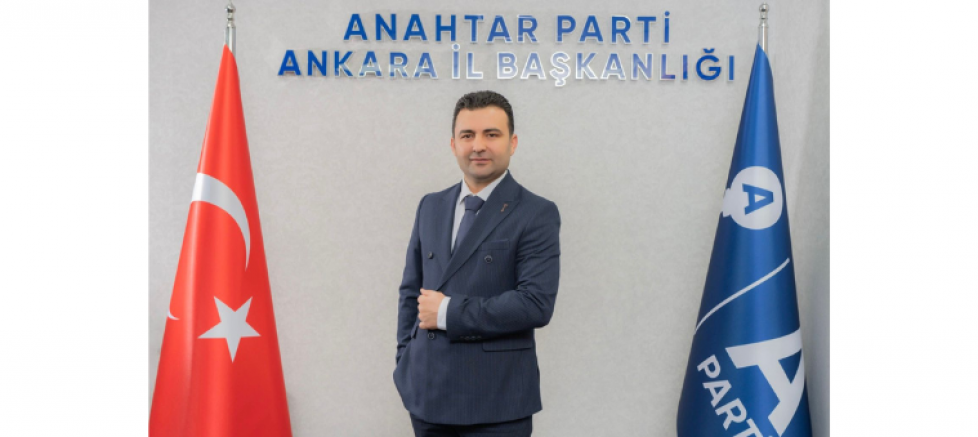 Şereflikoçhisar İlçe Başkanı Yusuf Çetin..