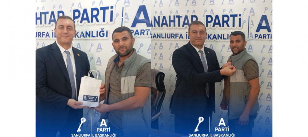ANAHTAR PARTİ ŞANLIURFA İL BAŞKANI METİN BAYDAR: “ÜYELİK ÇALIŞMALARIMIZ PARTİMİZE GÜÇ KATIYOR” - GÜNDEM - İnternetin Ajansı