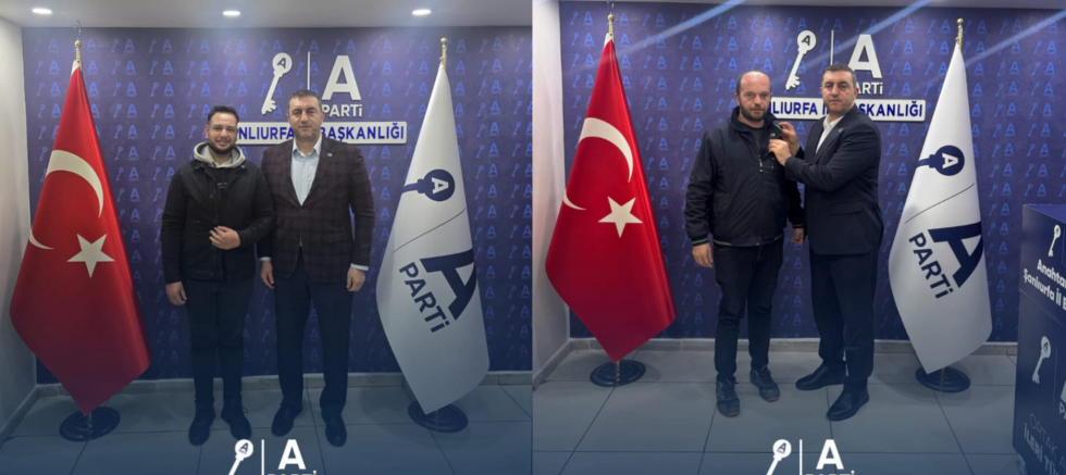 Anahtar Parti Şanlıurfa İl Başkanlığına Yeni Katılımlar - GÜNDEM - İnternetin Ajansı
