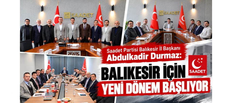 Başkan Durmaz: Balıkesir İçin Yeni Dönem Başlıyor - GÜNDEM - İnternetin Ajansı
