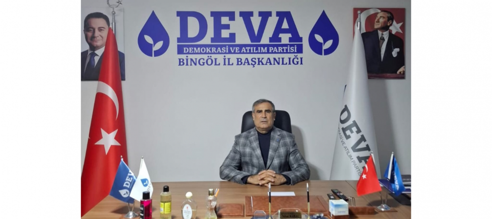 DEVA Partisi Bingöl İl Başkanı Nihat Baraç’tan Öğretmenler Günü Mesajı - GÜNDEM - İnternetin Ajansı