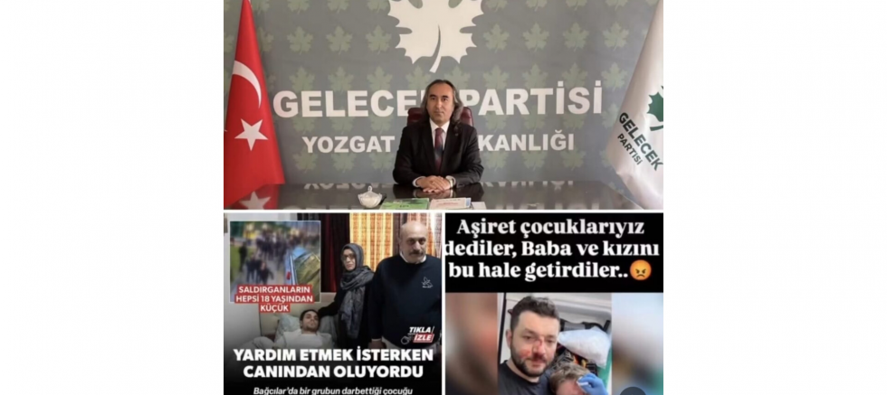 Gelecek Partili Aydoğmuş’tan Sert Tepki: 