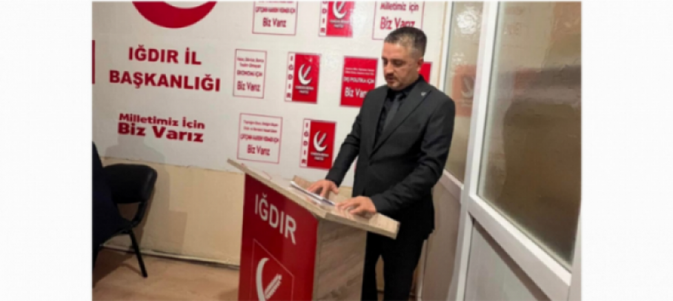 Iğdır İl Başkanı Fırat Akkuş: “İktidardan laf değil, icraat bekliyoruz” - GÜNDEM - İnternetin Ajansı