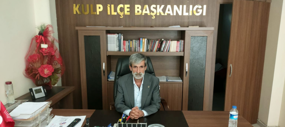 Kulp İlçe Başkanı Mehmet İhsan Sancar: “Vakıf çalışanlarının mağduriyeti vatandaşın mağduriyetidir” - GÜNDEM - İnternetin Ajansı