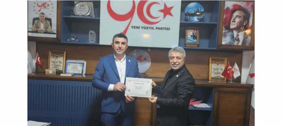 MEHMET TONĞUT, YENİ YÜZYIL PARTİSİ GENEL BAŞKAN YARDIMCILIĞI GÖREVİNE ATANDI - GÜNDEM - İnternetin Ajansı