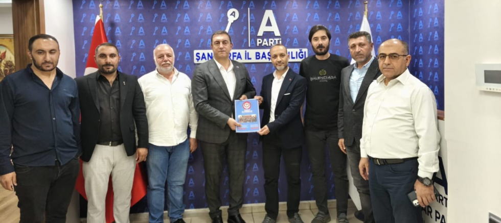 METİN BAYDAR’A YESEVİ ALPERENLER DERNEĞİ’NDEN ZİYARET - GÜNDEM - İnternetin Ajansı