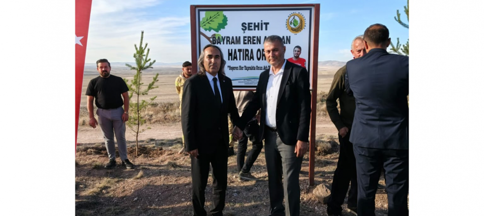 Ömer Aydoğmuş: “Her Fidan, Bir Umut, Bir Hatıra Taşıyor” - GÜNDEM - İnternetin Ajansı