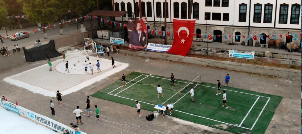 Tuzdan Sahada Spor Şöleni Yaşandı - SPOR - İnternetin Ajansı