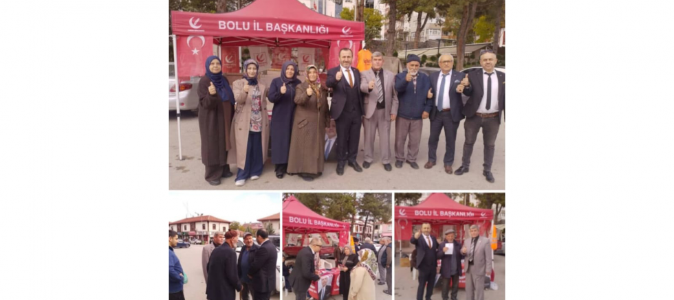 YENİDEN REFAH PARTİSİ BOLU TEŞKİLATI SAHADA: GEREDE’DE ÜYE KATILIM HEYECANI - GÜNDEM - İnternetin Ajansı