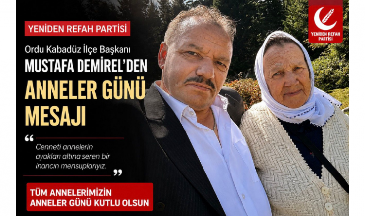 Yeniden Refah Partili Başkan Demirel:“An..